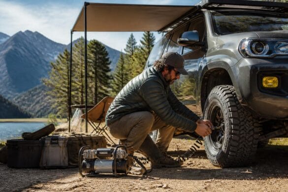 camping tire pressure terminology context